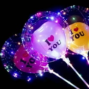 BESTSKY 20Pcs Happy Birthday Balloon Sturdy Tpu Material Birthday Decorations High Elasticity for Easy Inflation Gender Reveal Decorations,10.5 Inches,